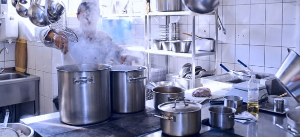 commercial catering servicing